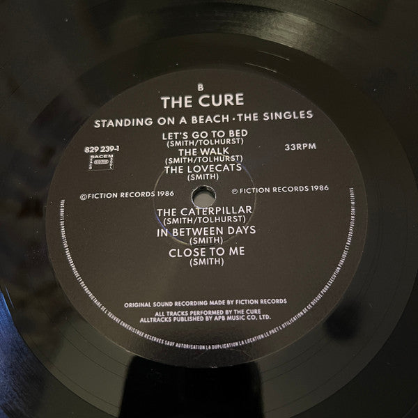 The Cure - Standing On A Beach · The Singles (UNOFFICIAL VINYL) | - NEW WAVE *SEALED*