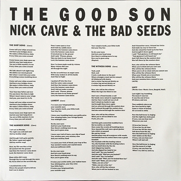 The Good Son | Mint (M) Mint (M) - ALT/INDIE *SEALED*