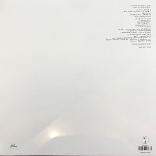 Bauhaus - Press The Eject And Give Me The Tape (VINYL LP) | NEW - NEW WAVE *SEALED*