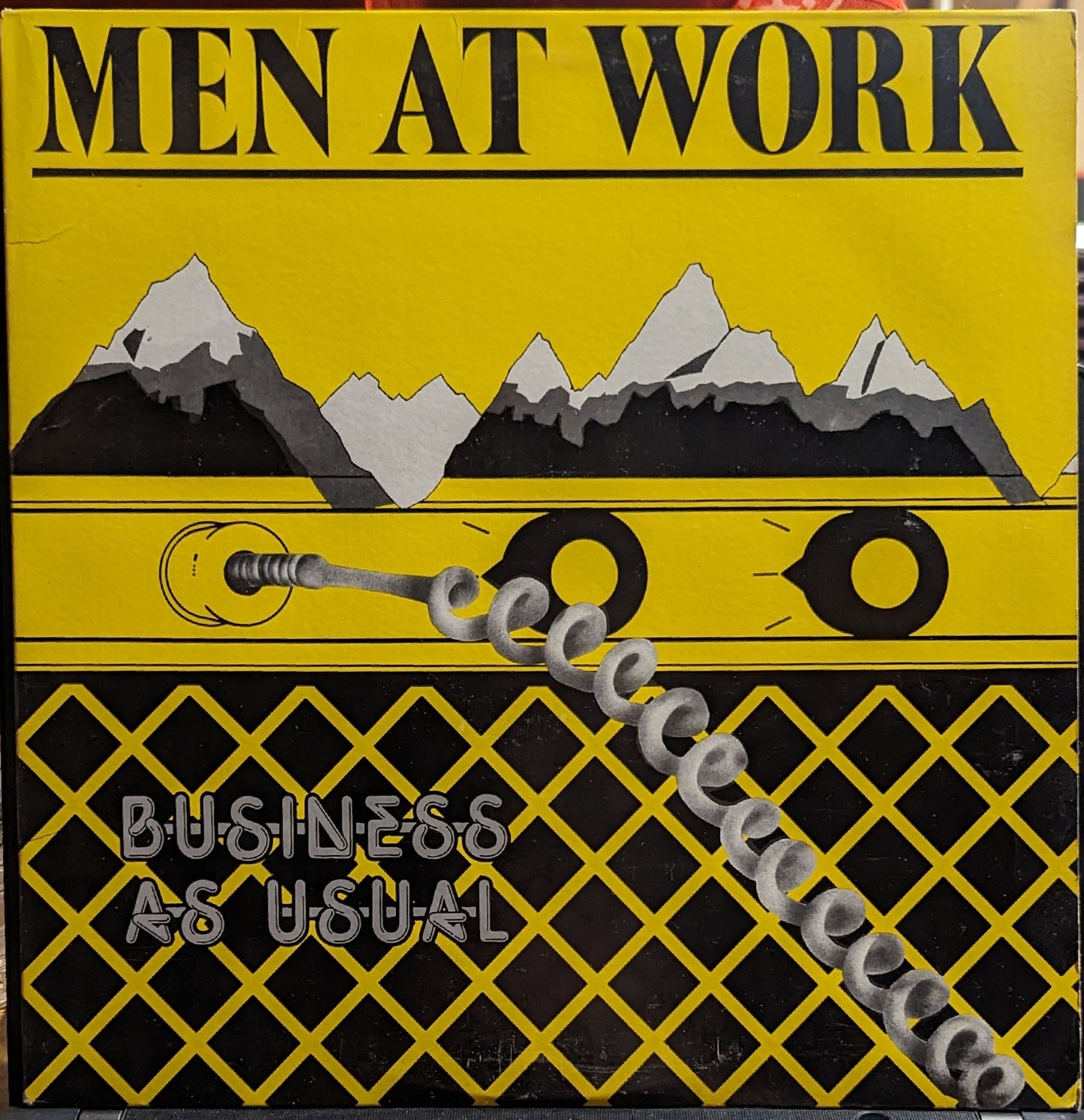 Men At Work Business As Usual *CARROLLTON* LP Excellent (EX) Excellent (EX)
