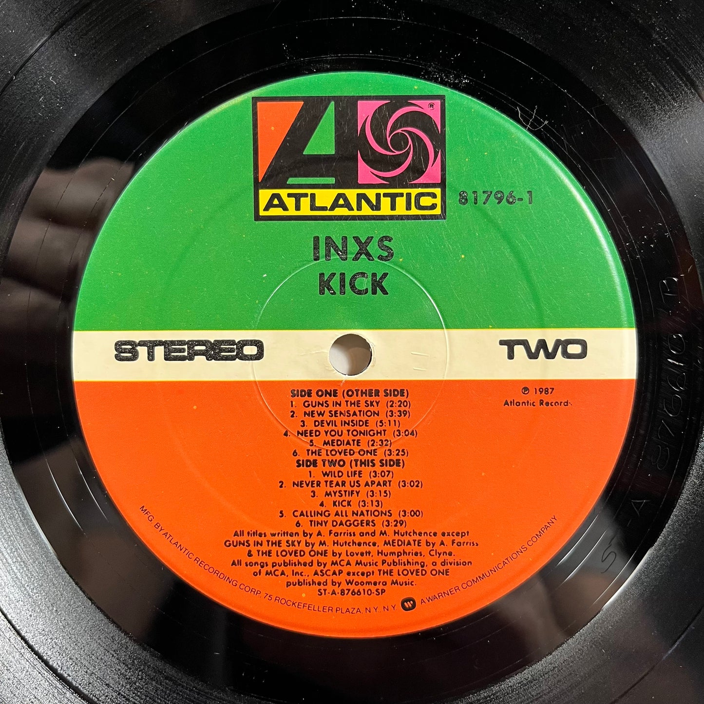 Kick (VINYL) | Excellent (EX) Excellent+ (EX+) - NEW WAVE / USED *EXCELLENT*