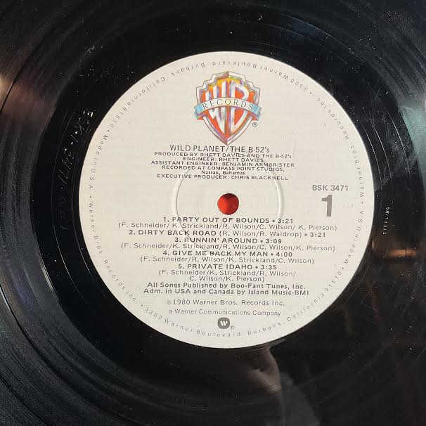 Wild Planet (VINYL) | Excellent (EX) Near Mint- (NM-) - NEW WAVE / USED *EXCELLENT*