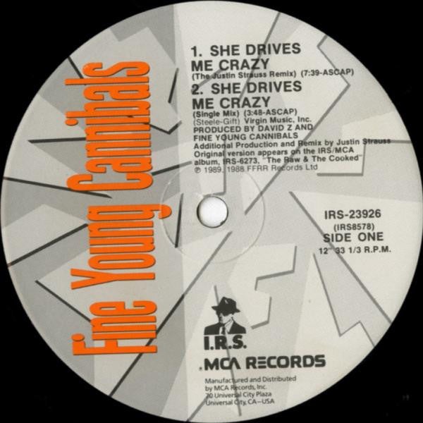 She Drives Me Crazy (VINYL) | Near Mint- (NM-) Generic - NEW WAVE / USED *NEAR MINT-*
