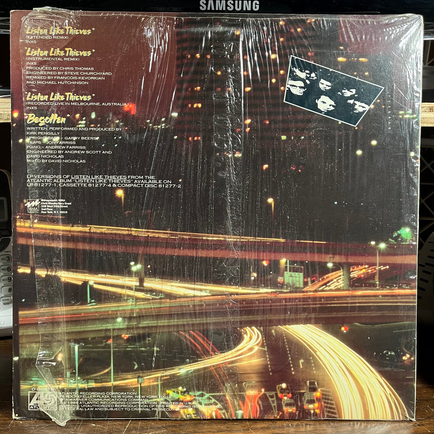 Listen Like Thieves (Extended Remix) (VINYL) | Near Mint- (NM-) Near Mint (NM) - NEW WAVE / USED *NEAR MINT-*