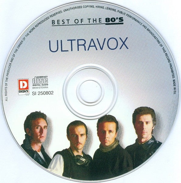Ultravox (CD) | Near Mint (NM) Near Mint (NM) - NEW WAVE / USED *NEAR MINT*