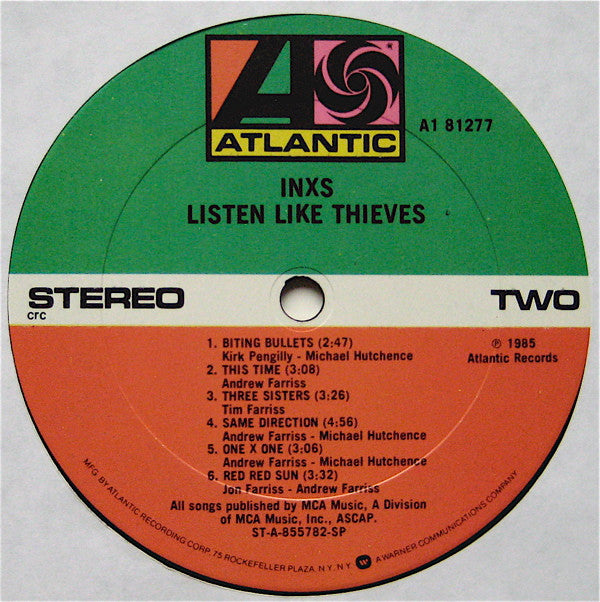 Listen Like Thieves | Near Mint (NM) Near Mint (NM) - NEW WAVE / USED *NEAR MINT*