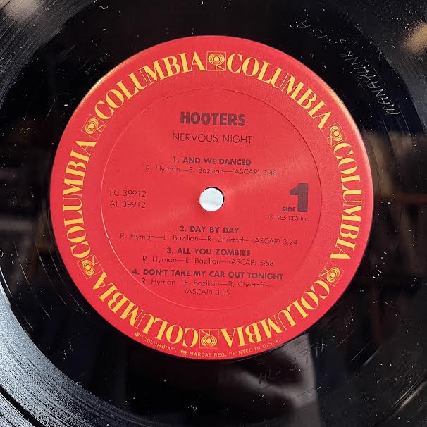 Nervous Night (VINYL) | Near Mint (NM) Excellent (EX) - NEW WAVE / USED *NEAR MINT*