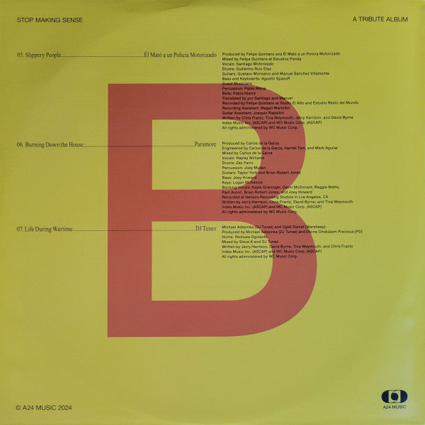 Everyone’s Getting Involved: A Tribute To Talking Heads’ Stop Making Sense (2xVINYL) | Near Mint (NM or M-) Near Mint (NM or M-) - NEW WAVE / USED *NEAR MINT*