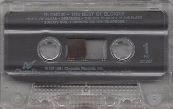 The Best Of Blondie (CASSETTE) | Very Good Plus (VG+) Near Mint (NM)