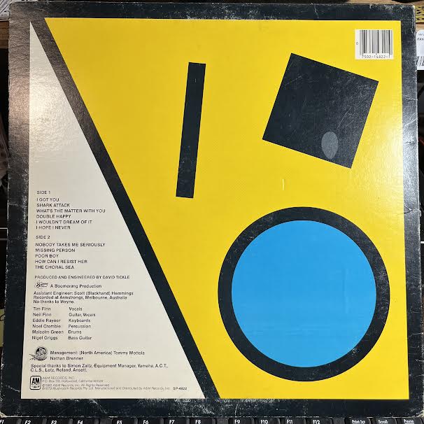 True Colours (VINYL) | Very Good (VG) Very Good (VG) - NEW WAVE / USED *VERY GOOD*