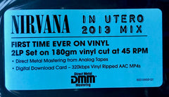 Nirvana In Utero (2013 Mix) DGC, UMe 2x12", Album, RE, Gat Mint (M) Mint (M)
