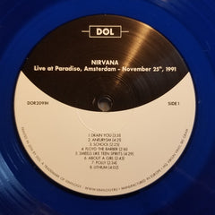 Nirvana Live At Paradiso, Amsterdam - November 25th, 1991 DOL LP, Unofficial, 180 Mint (M) Mint (M)