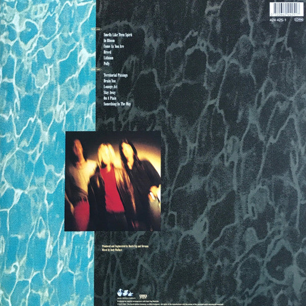 Nirvana Nevermind DGC, Sub Pop LP, Album, RE, 180 Mint (M) Mint (M)
