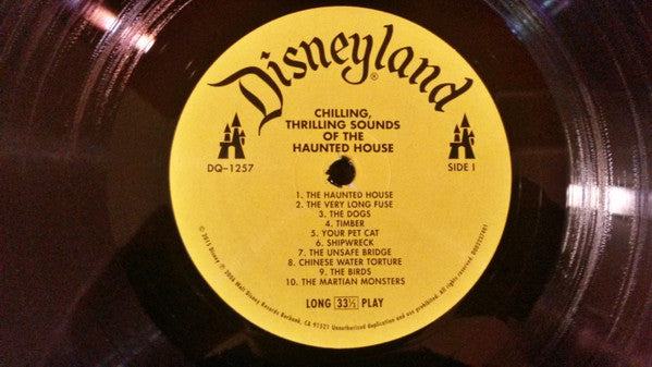 No Artist Chilling, Thrilling Sounds Of The Haunted House Disneyland, Walt Disney Records, Walt Disney Records LP, Album, RE Mint (M) Mint (M)