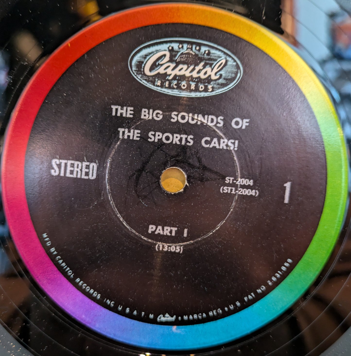 The Big Sounds Of The Sports Cars | Very Good Plus (VG+) Very Good Plus (VG+)