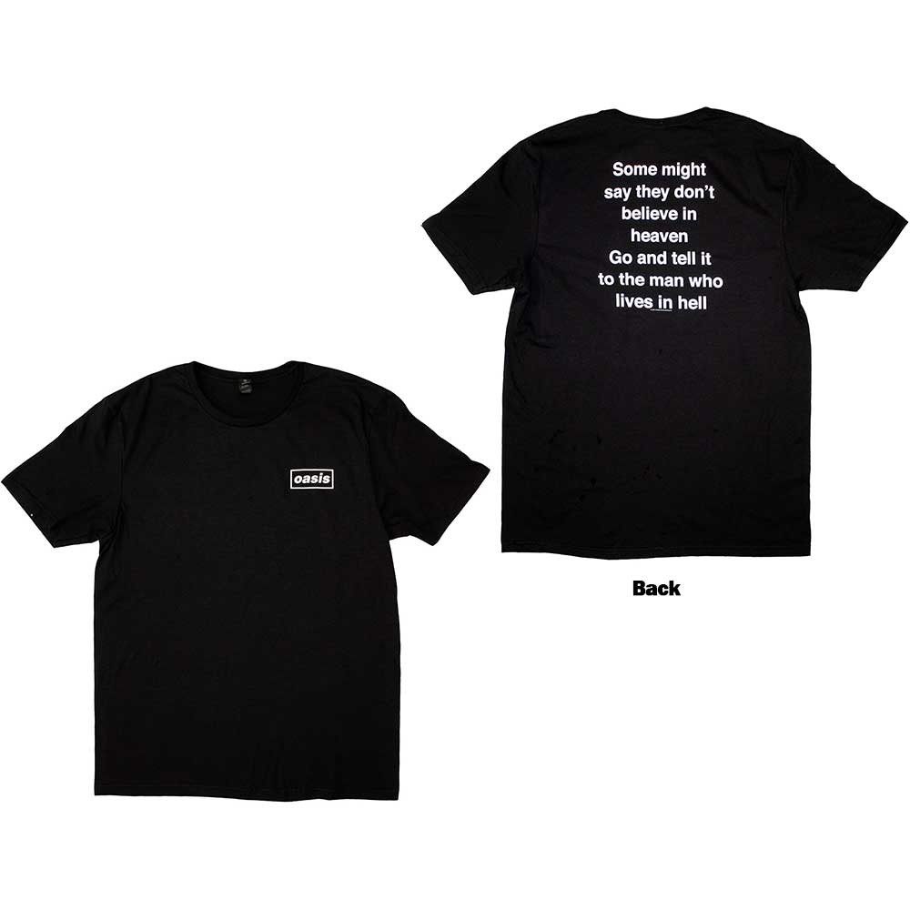 Some Might Say Lyric | Men's | Black