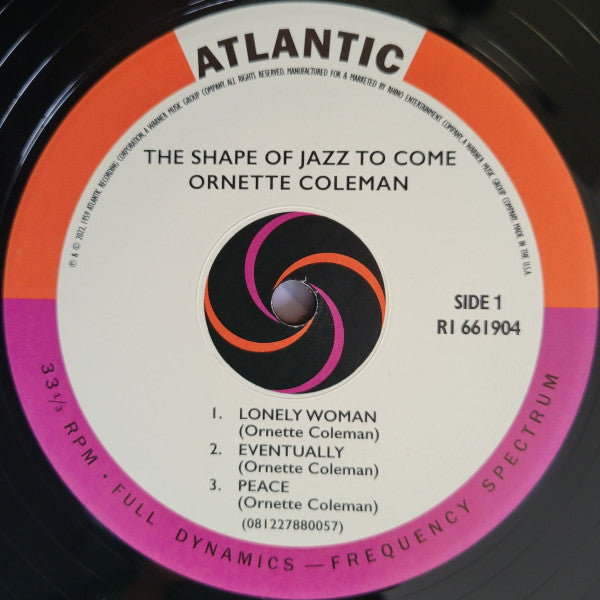 The Shape Of Jazz To Come | Mint (M) Mint (M)