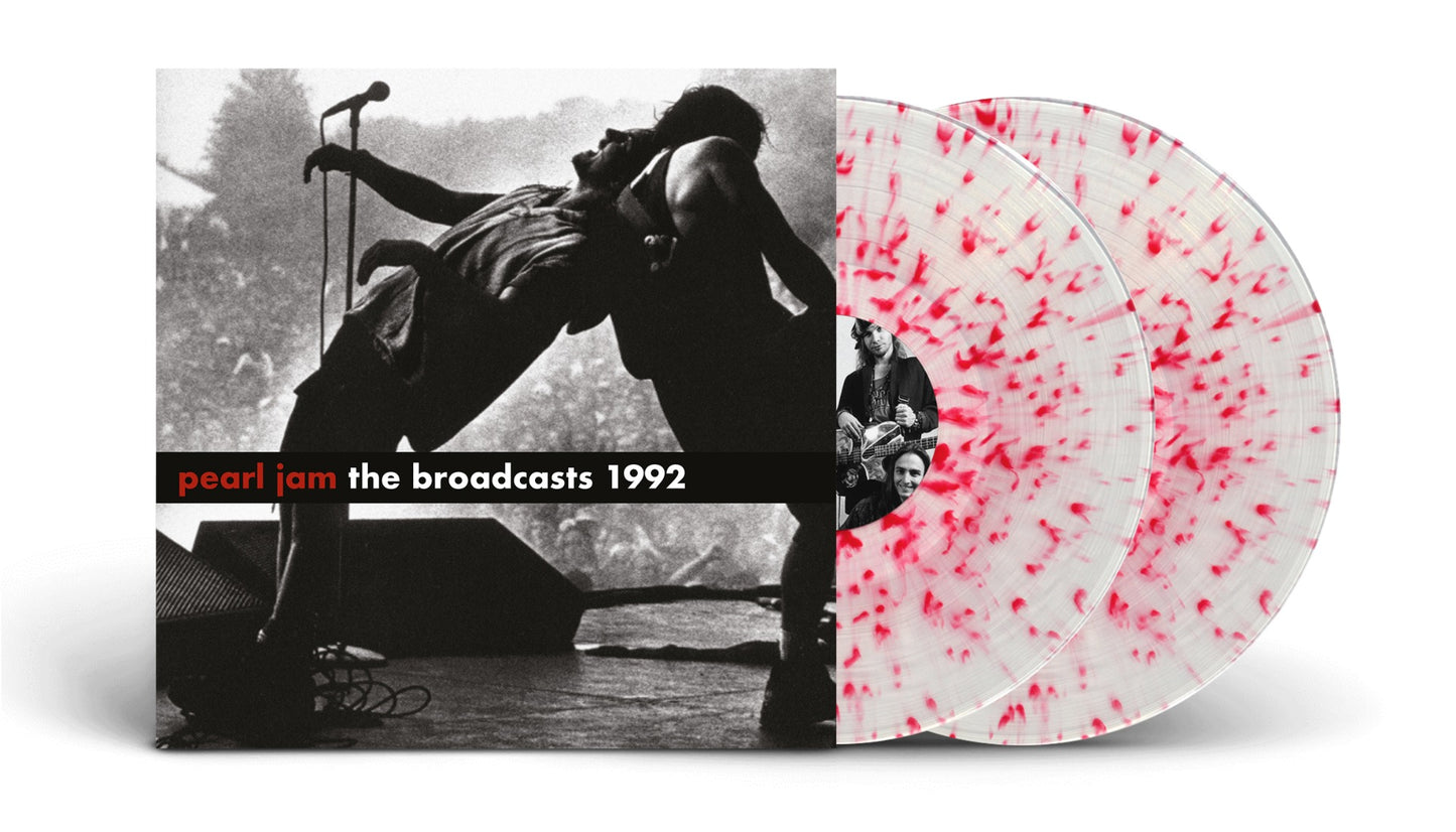1992 BROADCASTS (CLEAR/RED SPLATTER VINYL) | Mint (M) Mint (M) - ALT/INDIE *UNOFFICIAL COLOR*