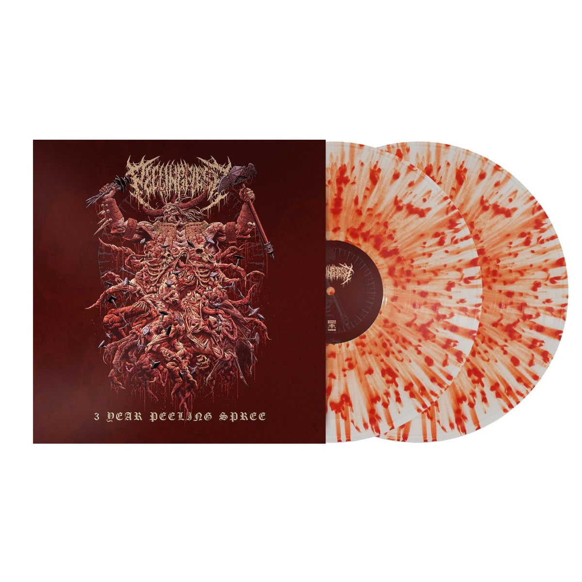 3 Year Peeling Spree (Candy Coated Corpse Splatter Colored Vinyl) (2 Lp's) |