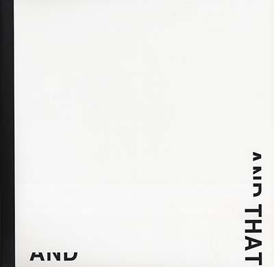 And That (VINYL) | Mint (M) Mint (M) - AMBIENT *NEW*