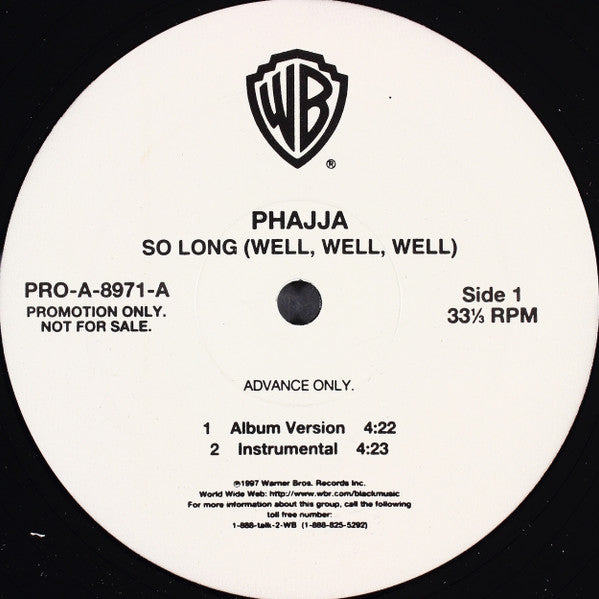 So Long (Well, Well, Well) | Near Mint (NM) Generic