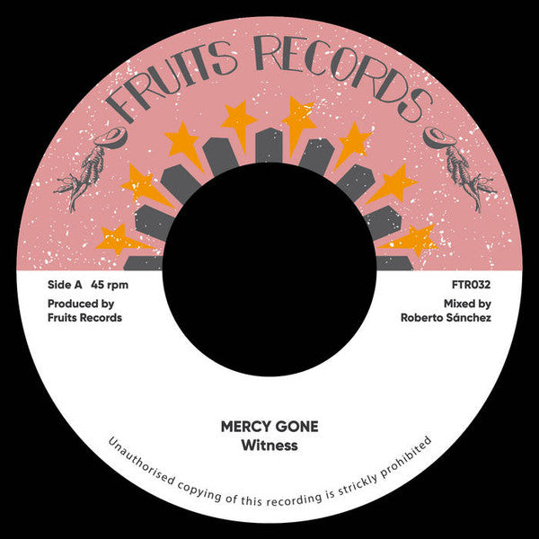 Mercy Gone *7"* | Mint (M) Generic - REGGAE *NEW*