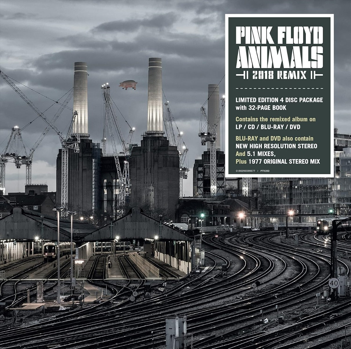 Animals: 2018 Remix (Boxed Set, With CD, With Blu-ray, With DVD, 180 Gram Vinyl) |