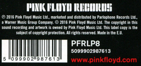 Pink Floyd The Dark Side Of The Moon Pink Floyd Records, Pink Floyd Records LP, Album, RE, RM, 180 Mint (M) Mint (M)