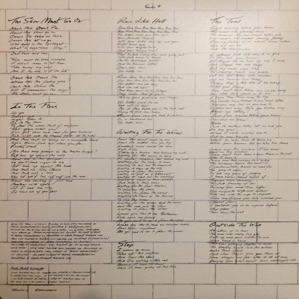 The Wall (VINYL) | Mint (M) Mint (M)