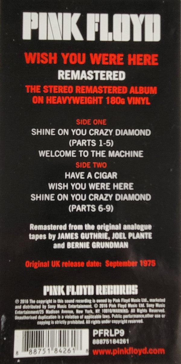 Wish You Were Here | Mint (M) Mint (M) - ROCK *SEALED*