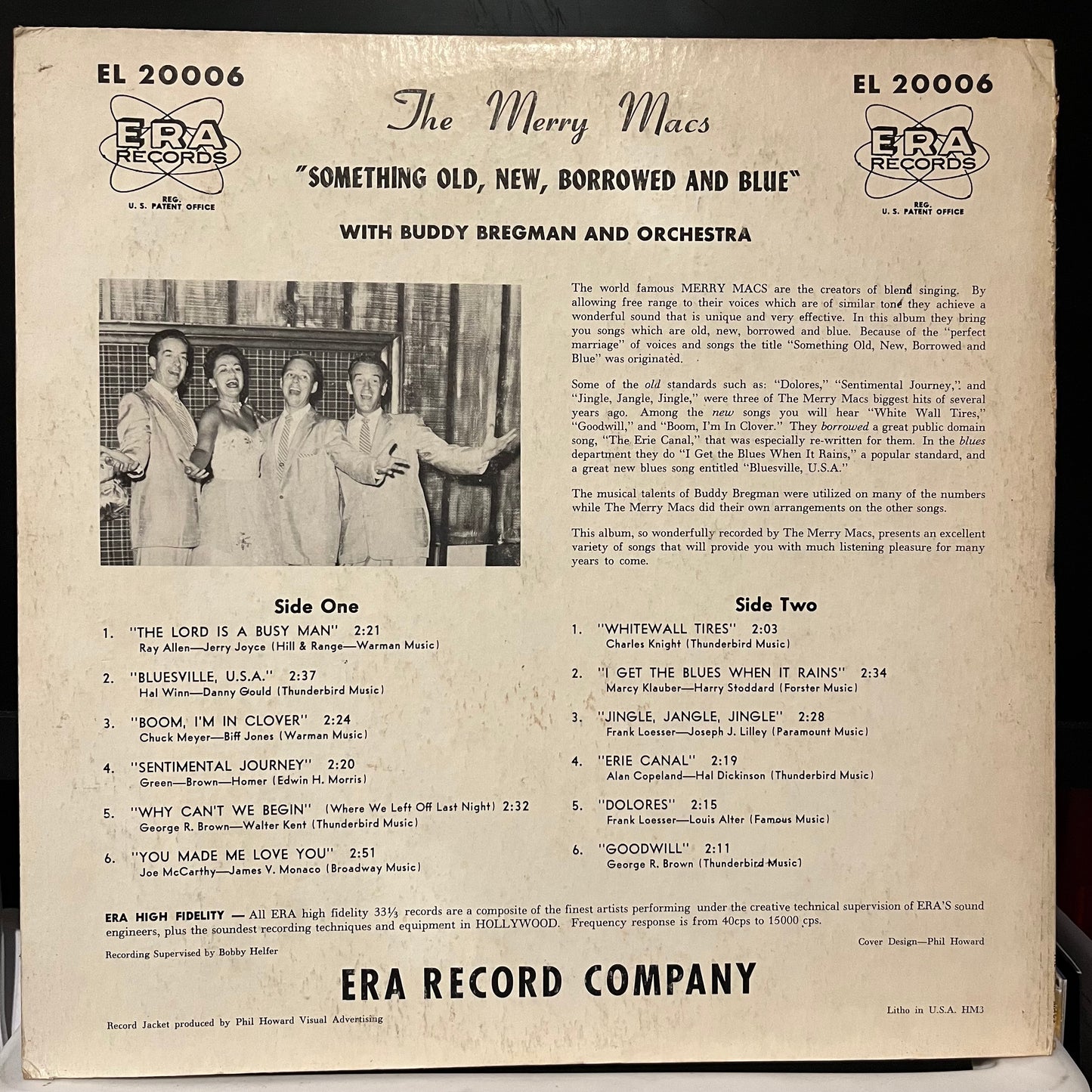Something Old, New, Borrowed & Blue | Very Good Plus (VG+) Excellent (EX)