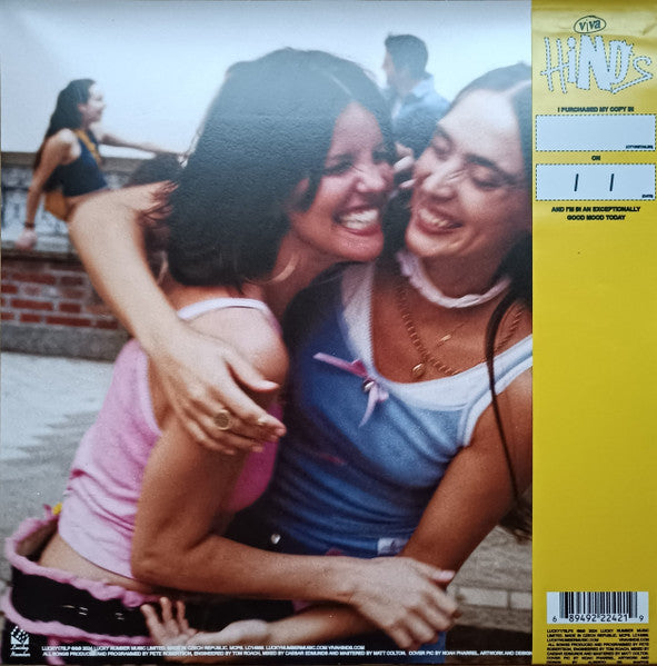 Viva Hinds (PINK IN TRANSPARENT VINYL) | Mint (M) Mint (M)