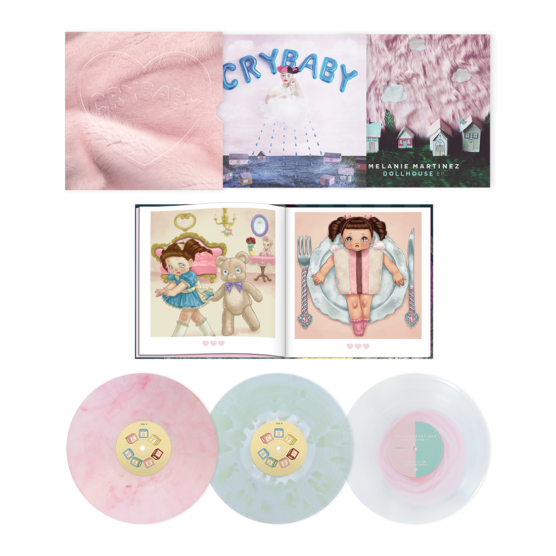 (PRE-ORDER 9/26/2025) Cry Baby(10th Anniversary)(CLEAR, COKE BOTTLE GREEN, PINK VINYL) | Mint (M) Mint (M) - POP *NEW*