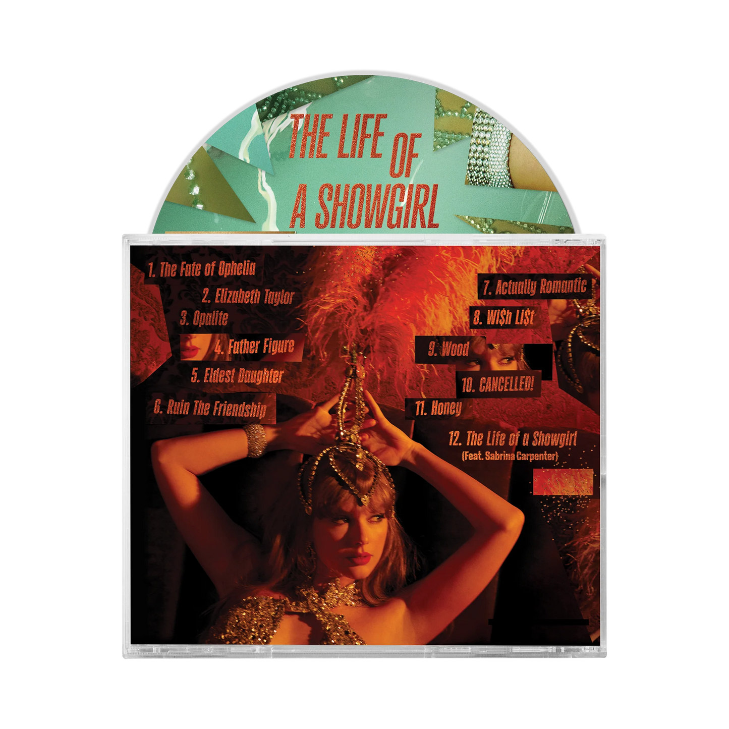 (PRE-ORDER 10/3/25) The Life of a Showgirl (Sweat and Vanilla Perfume CD w/ Poster) | Mint (M) Mint (M) - POP *NEW*