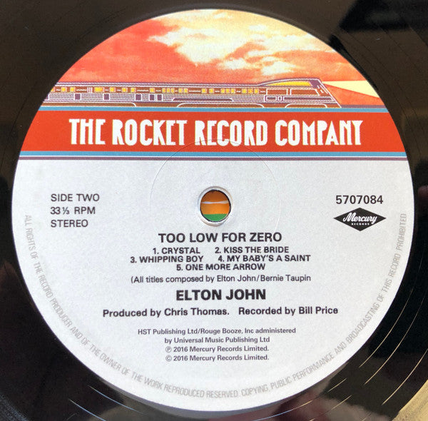 Too Low For Zero (VINYL) | Mint (M) Mint (M) - POP *NEW*