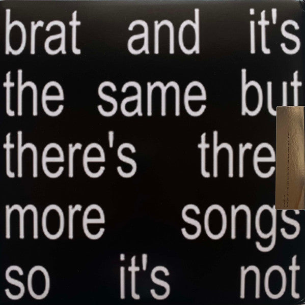 Brat And It's The Same But There's Three More Songs So It's Not | Mint (M) Mint (M)