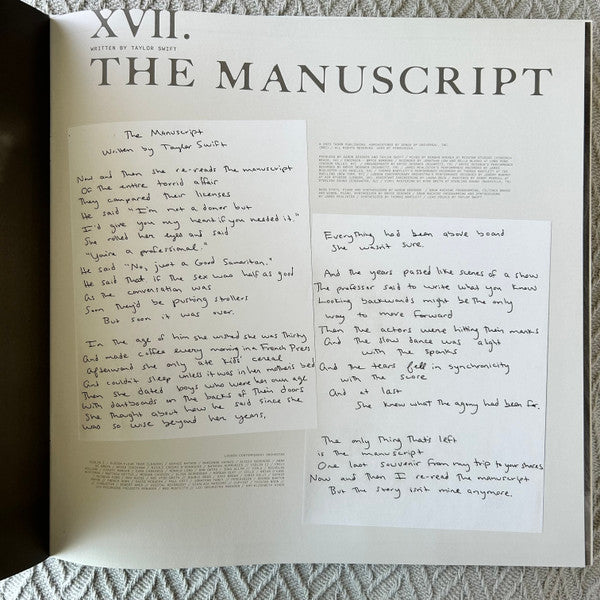 The Tortured Poets Department (GHOSTED WHITE VINYL) | Mint (M) Mint (M) - POP *SEALED/COLOR*