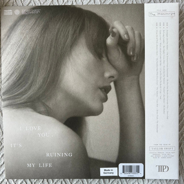 The Tortured Poets Department (GHOSTED WHITE VINYL) | Mint (M) Mint (M) - POP *SEALED/COLOR*