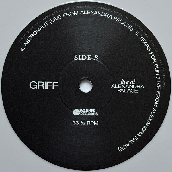 Live From Alexandra Palace (2025 RSD WHITE VINYL) | Mint (M) Mint (M) - POP *SEALED/COLOR*