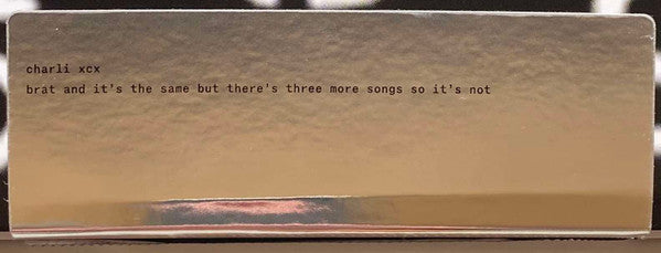 Brat And It's The Same But There's Three More Songs So It's Not | Mint (M) Mint (M)