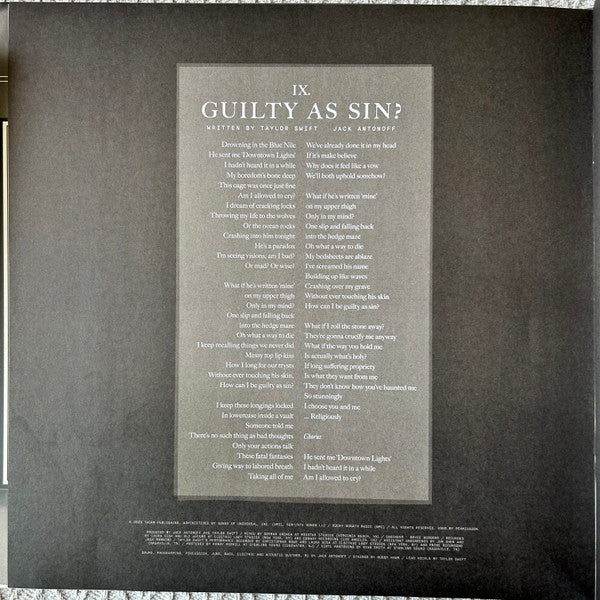 The Tortured Poets Department (GHOSTED WHITE VINYL) | Mint (M) Mint (M) - POP *SEALED/COLOR*