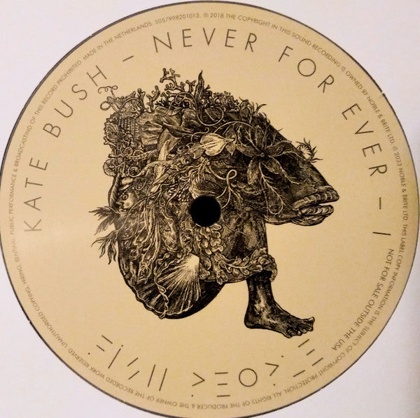 Kate Bush Never For Ever LP Mint (M) Mint (M)