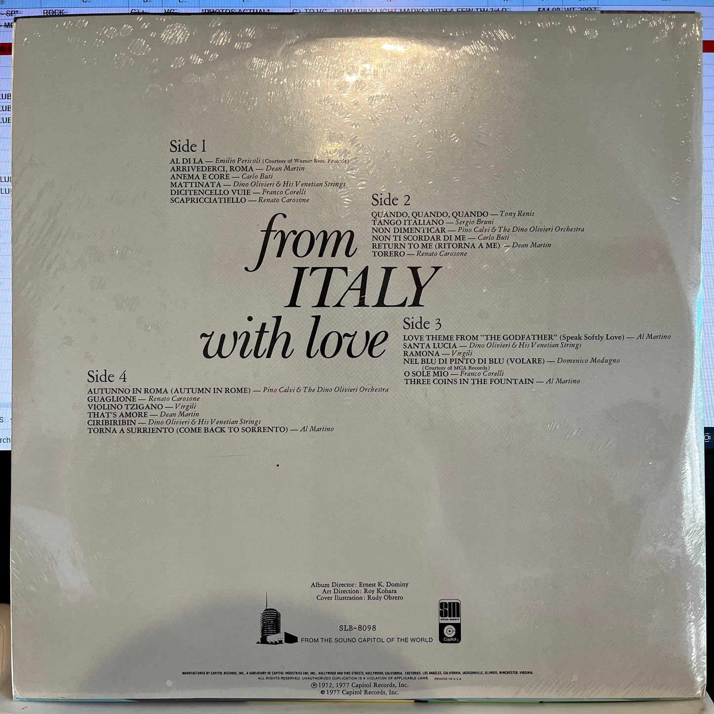 From Italy With Love *SEALED* | Mint (M) Near Mint (NM)