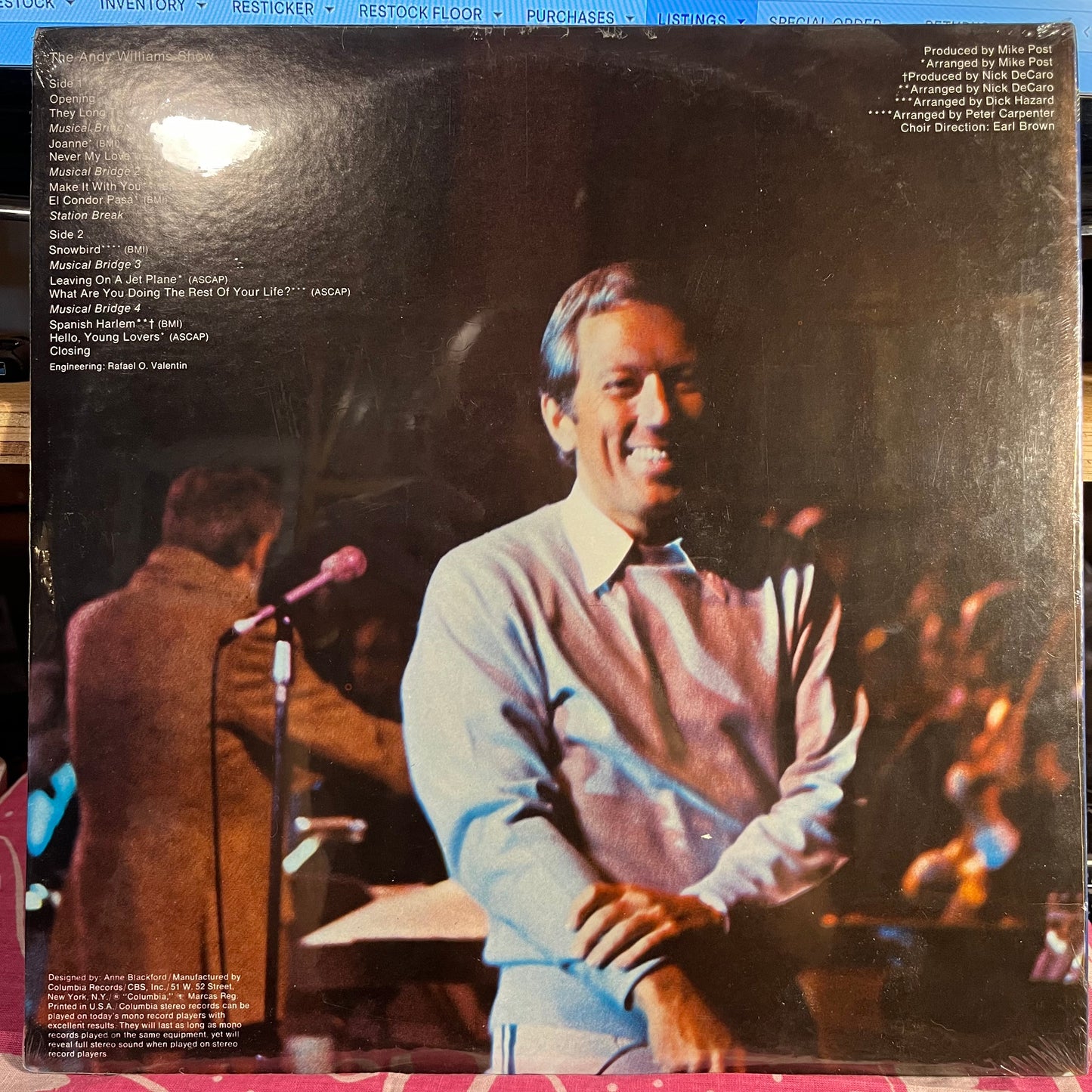 The Andy Williams Show | Mint (M) Mint (M)