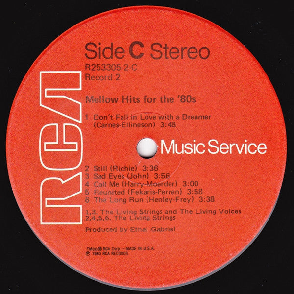 Mellow Hits For The '80s *SEALED* | Mint (M) Mint (M)