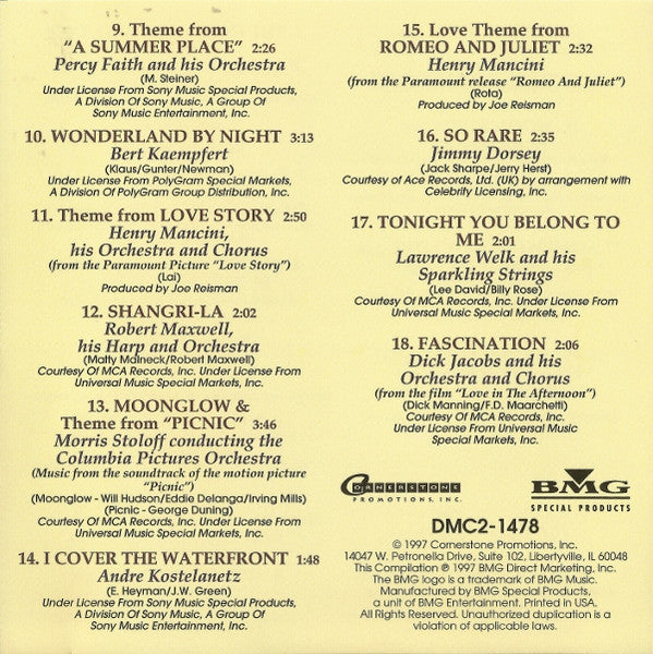 Instrumental Legends *CD* | Mint (M) Mint (M)