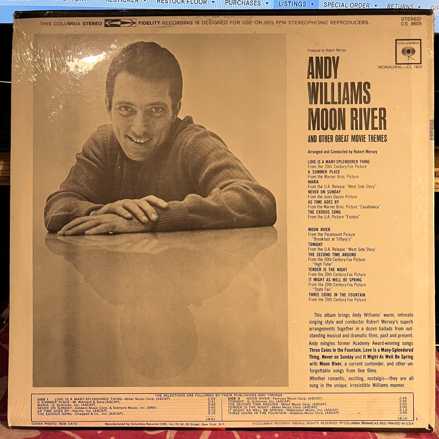 Moon River And Other Great Movie Themes | Mint (M) Mint (M) - POP *SEALED*
