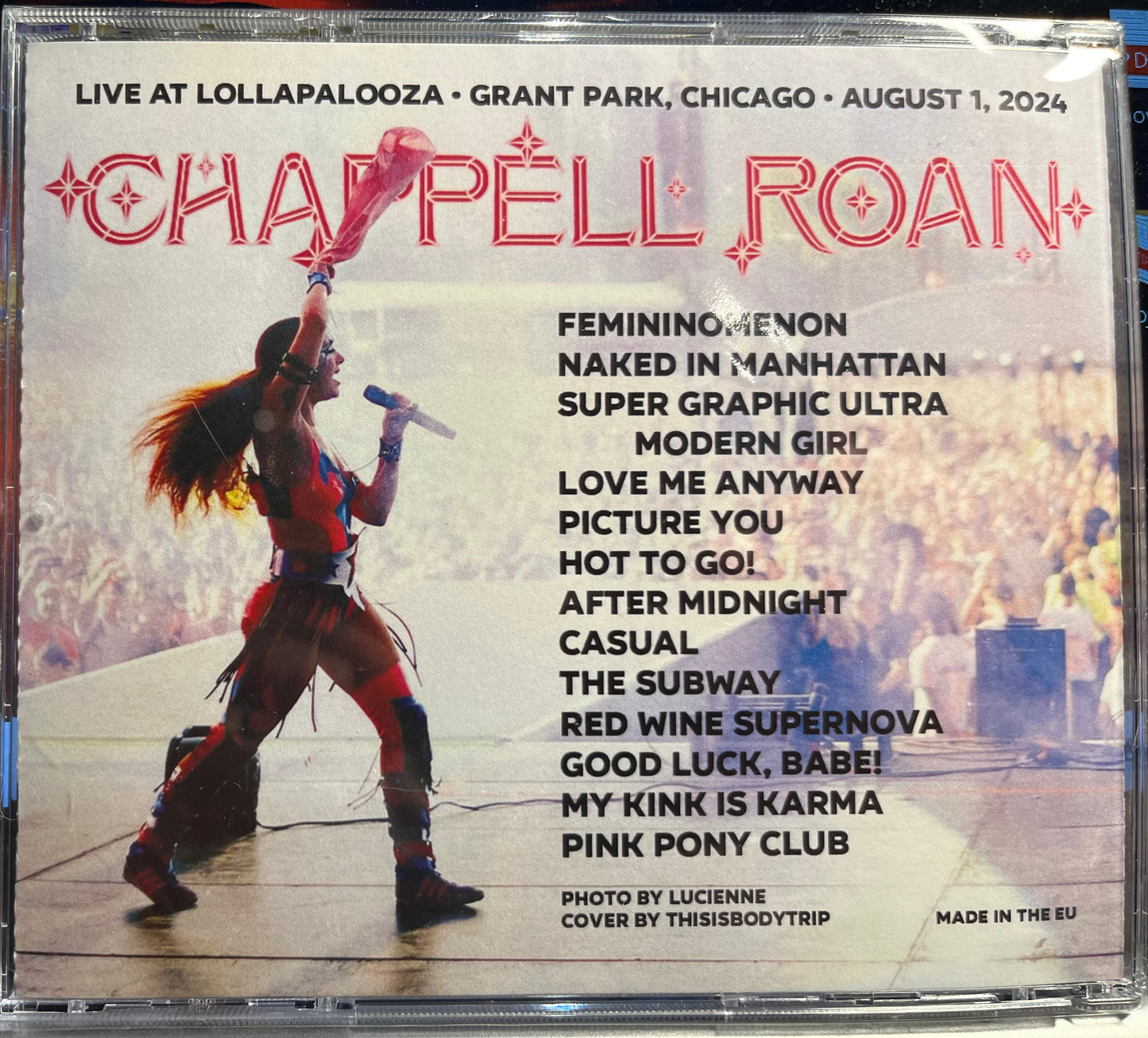 Live At Lollapalooza Aug 1 2024 (CD) | Mint (M) Mint (M) - POP *SEALED*