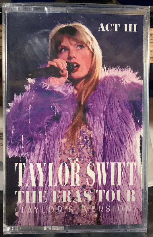 The Eras Tour (Taylor's Version) Act III (CASSETTE) | Mint (M) Mint (M) - POP *SEALED*