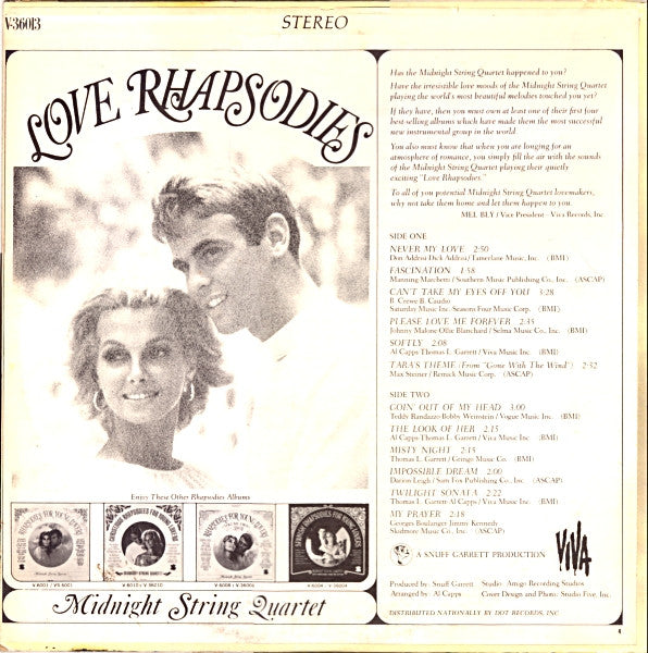 Love Rhapsodies | Mint (M) Mint (M)